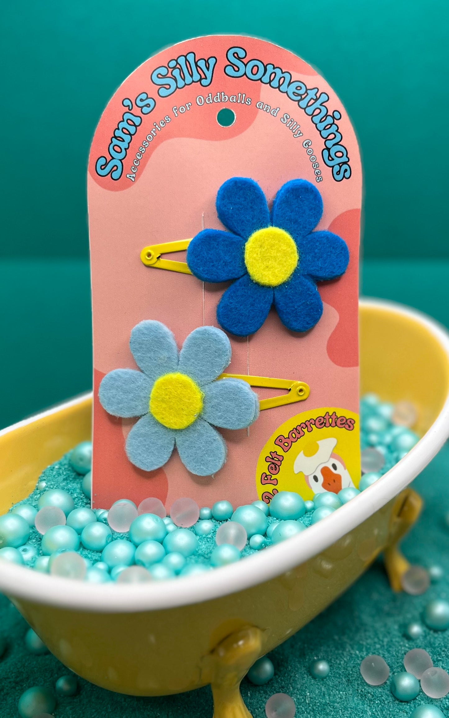 Flower Barrettes