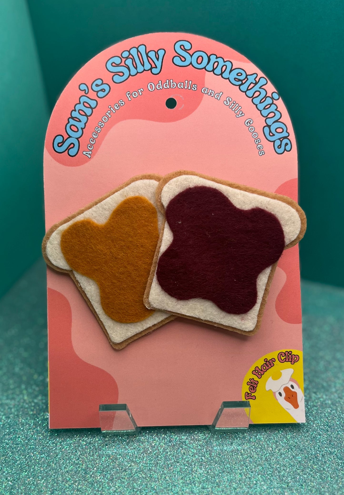 Breakfast Hair Clips