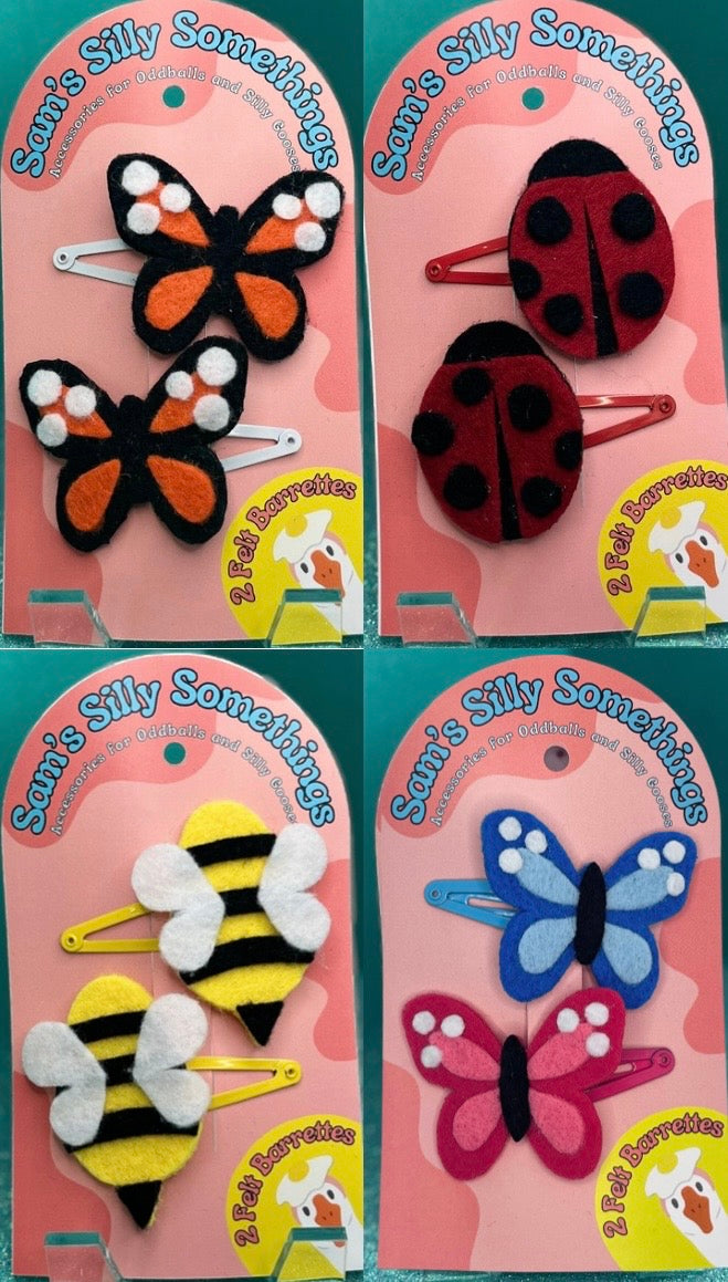 Bug Barrettes