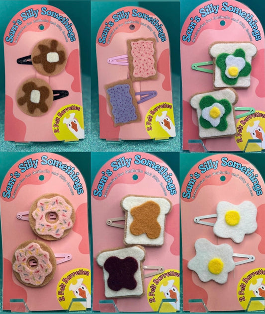Breakfast Barrettes