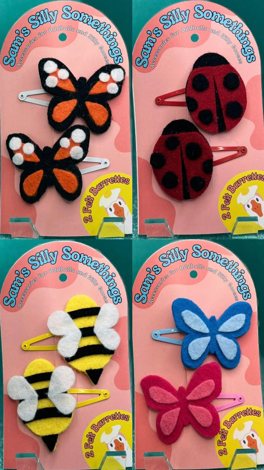 Bug Barrettes