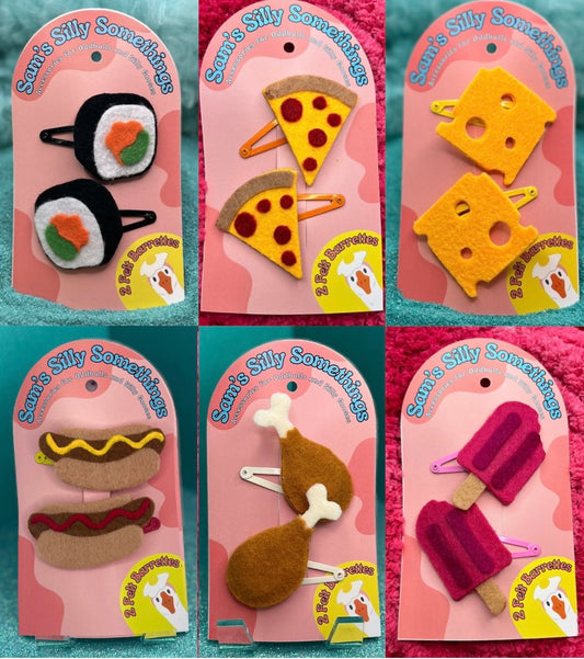 Comfort Food Barrettes