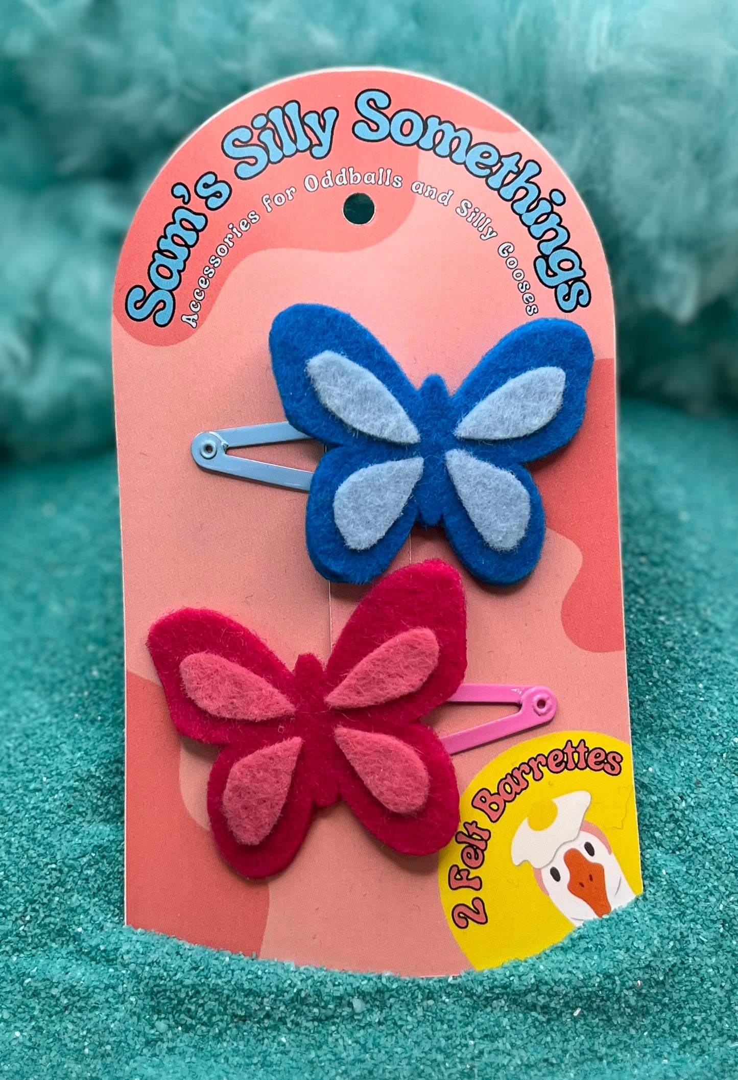 Butterfly Barrettes