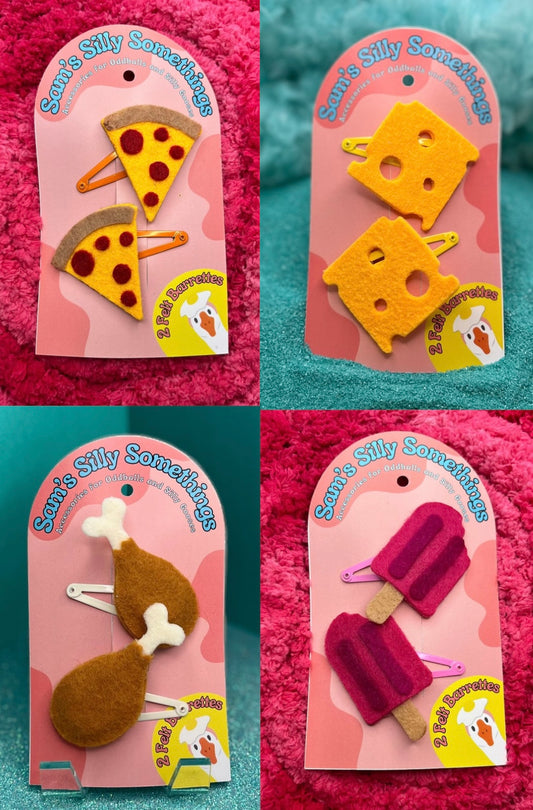 Comfort Food Barrettes
