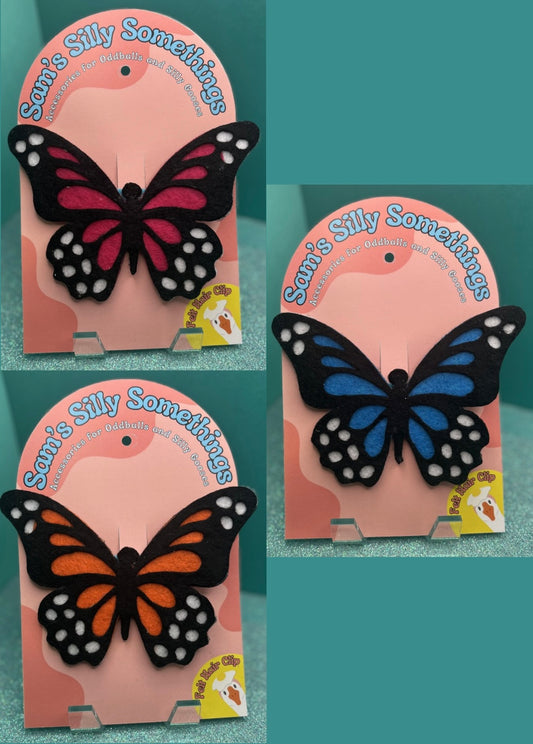 Butterfly Hair Clips