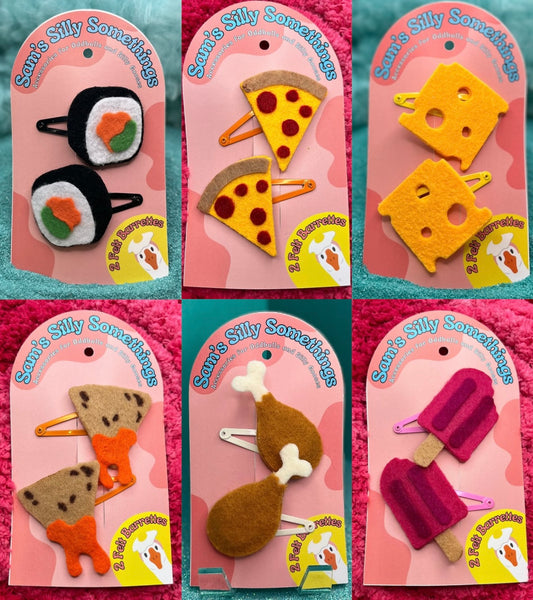 Comfort Food Barrettes